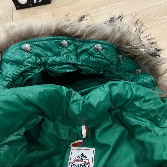 VINTAGE ** Duck down jacket womens Authentic Shiny - Pyrenex - Picture 8 of 11